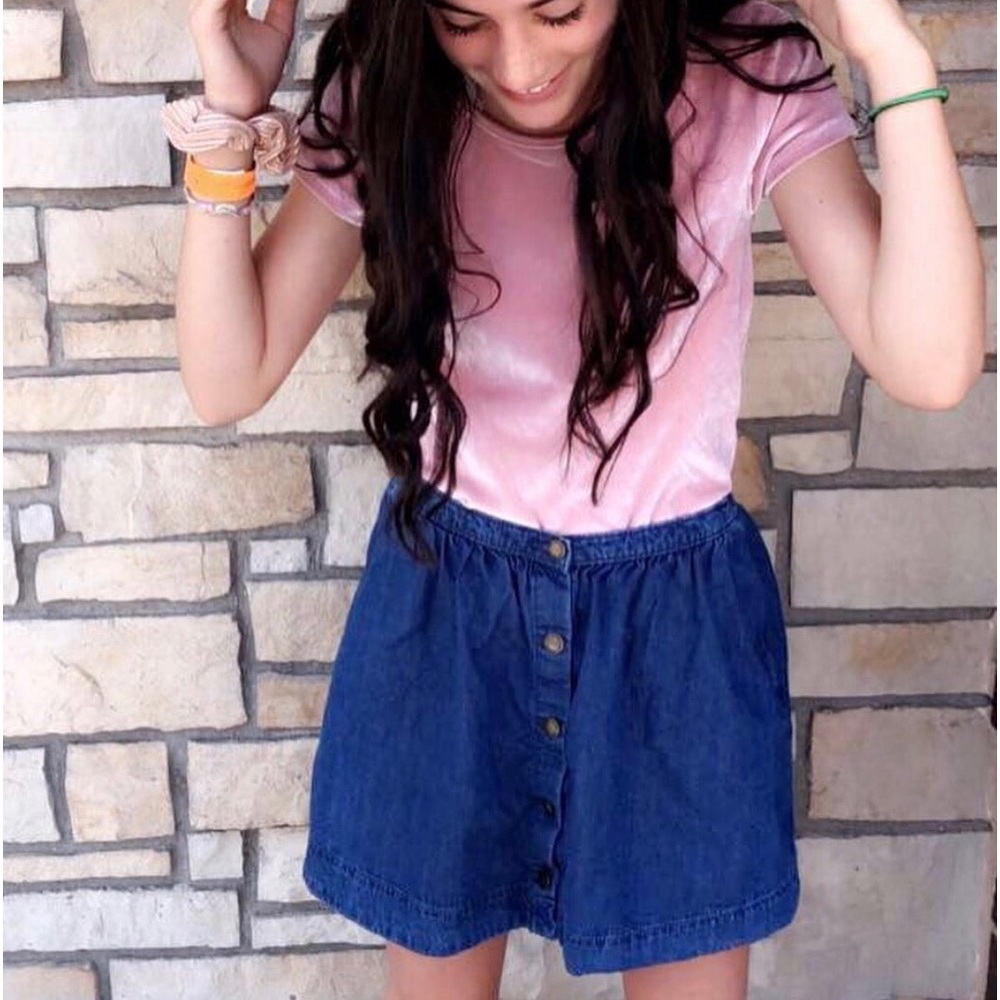 Brand:Joe Fresh Kids denim skirt, Size 10-12